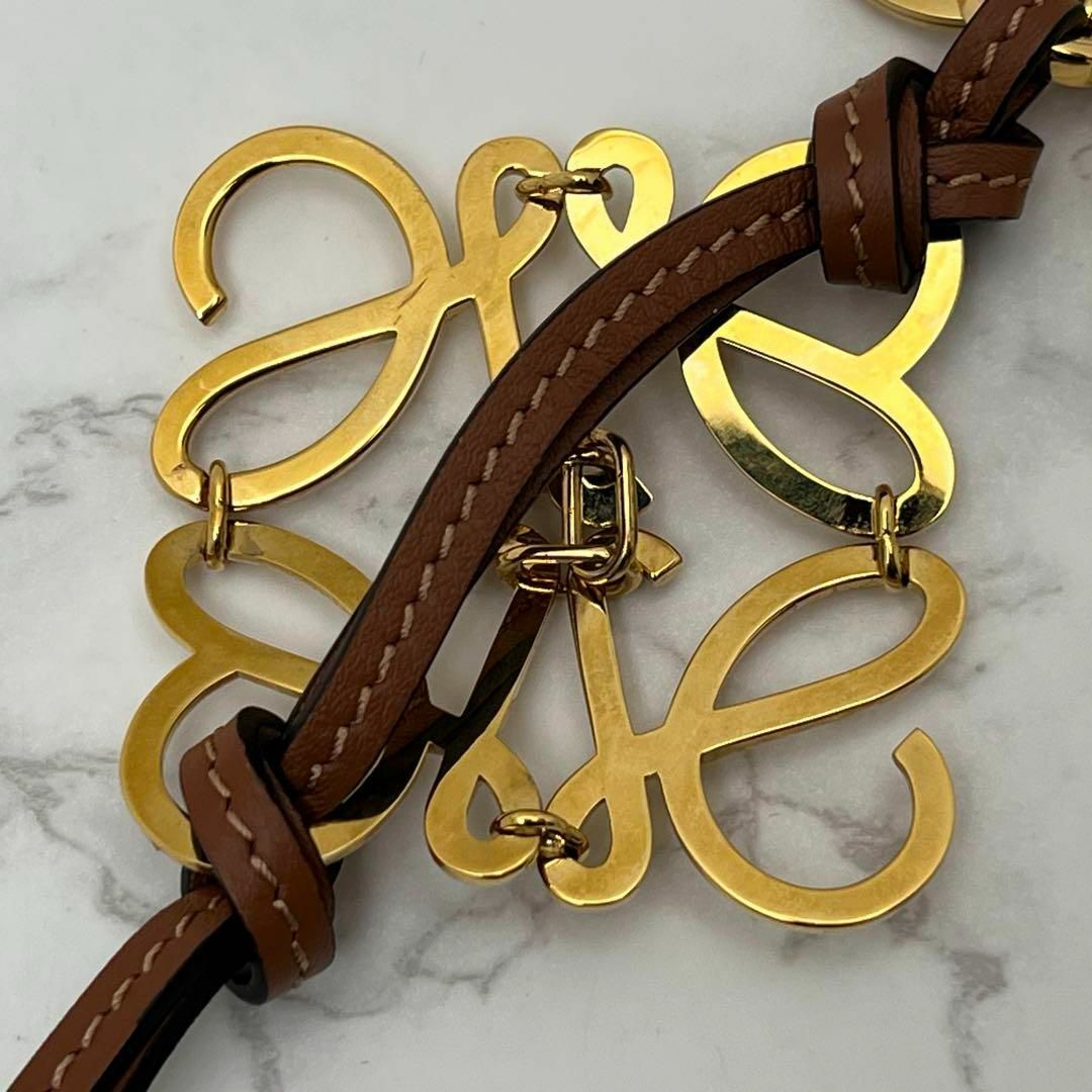 LOEWE - ロエベ アナグラム チャーム(カーフ) チャーム 現行品 LOEWE - ロエベ アナグラム チャーム(カーフ) チャーム 現行品