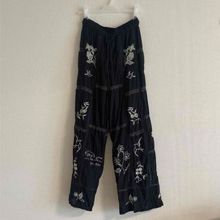 TODAYFUL - todayful Embroidery Patchwork Trousers の通販 by TODAYFUL - todayful Embroidery Patchwork Trousers の通販 by