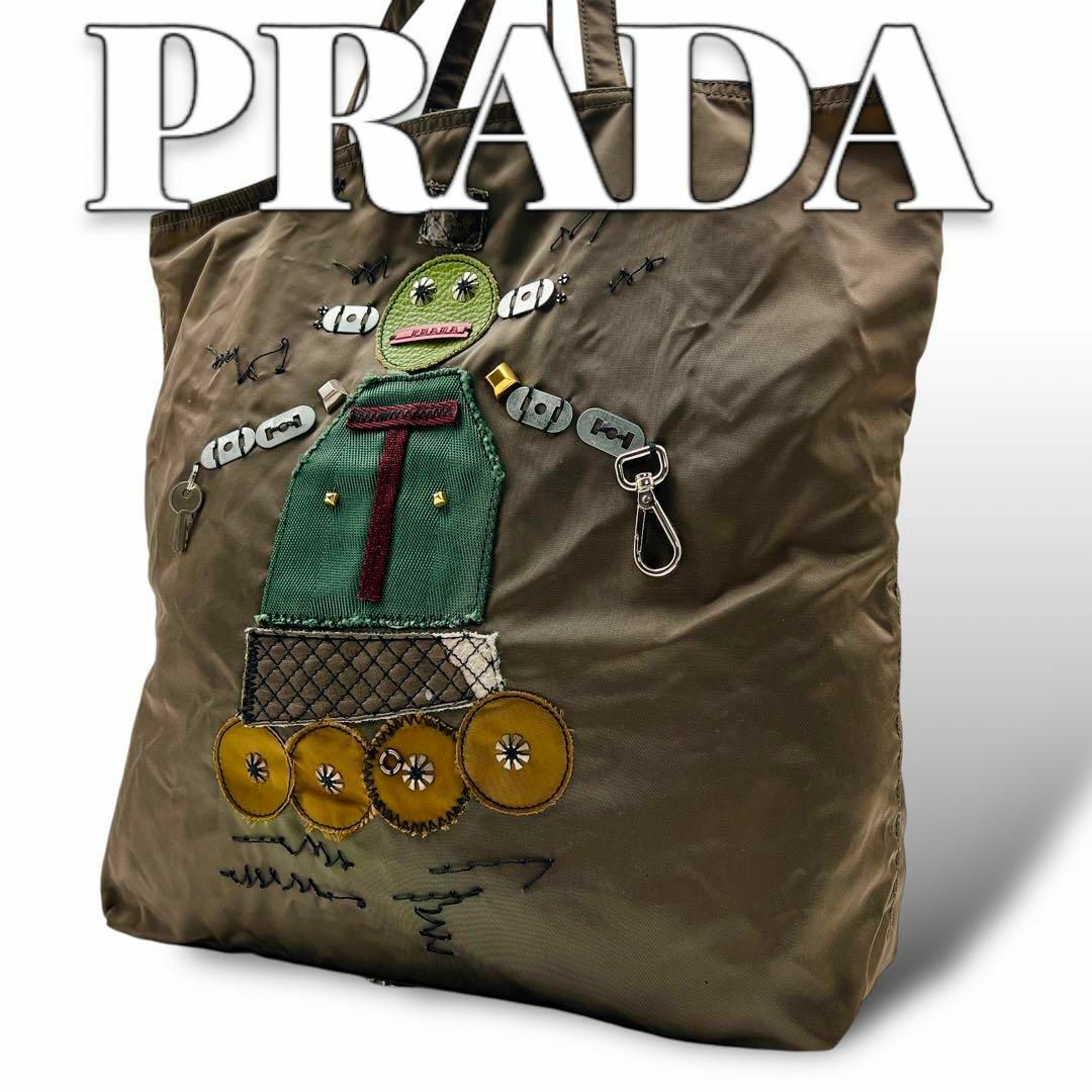 PRADA - PRADA ナイロン ロボット トートバッグ 8901の通販 by PRADA - PRADA ナイロン ロボット トートバッグ 8901の通販 by