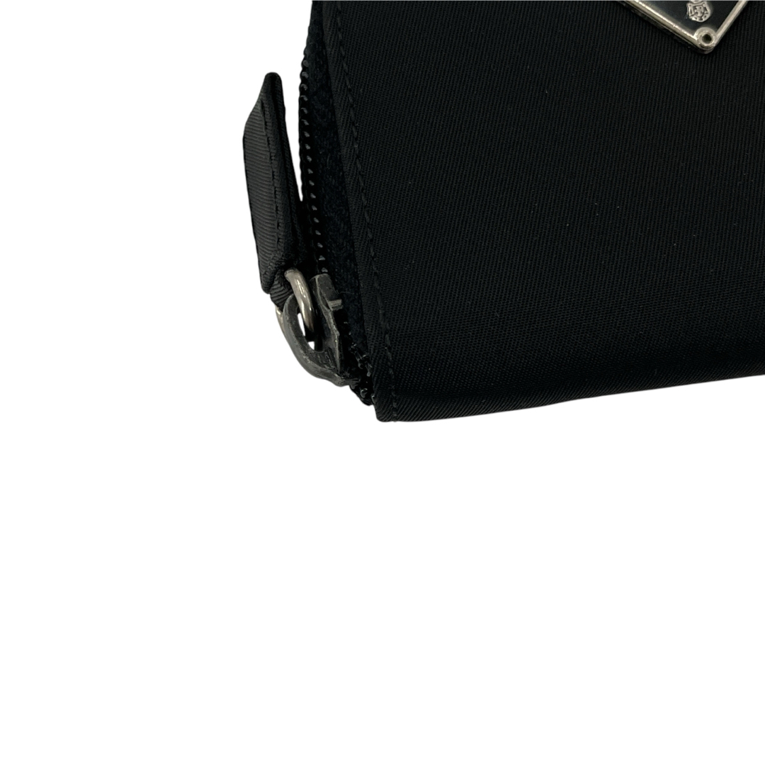 PRADA - 良品 プラダ コインケース 三角ロゴ ラウンドジップ PRADA - 良品 プラダ コインケース 三角ロゴ ラウンドジップ