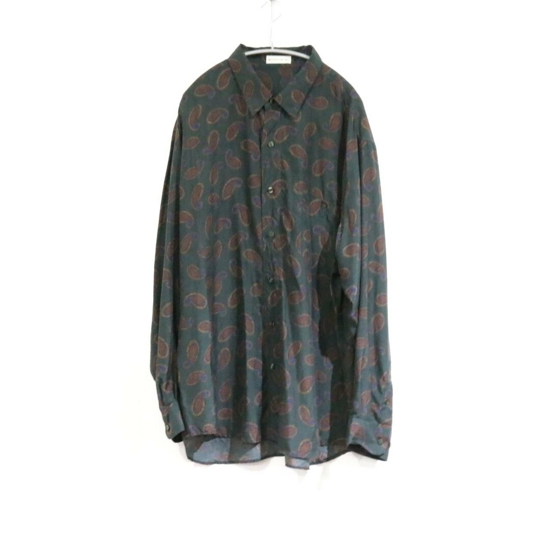 ETRO - 【中古A】ETRO エトロ 2XL メンズ 長袖シャツ シルク ETRO - 【中古A】ETRO エトロ 2XL メンズ 長袖シャツ シルク