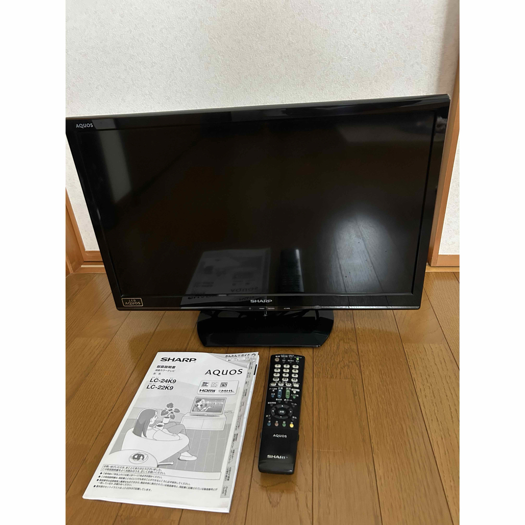 SHARP - SHARP AQUOS LC-24 K9 液晶テレビの通販 by くみ's shop SHARP - SHARP AQUOS LC-24 K9 液晶テレビの通販 by くみ's shop