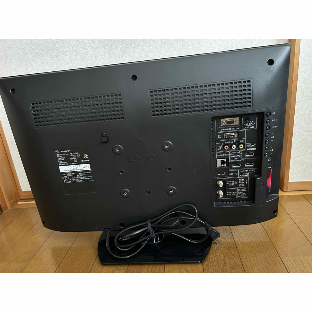 SHARP - SHARP AQUOS LC-24 K9 液晶テレビの通販 by くみ's shop SHARP - SHARP AQUOS LC-24 K9 液晶テレビの通販 by くみ's shop