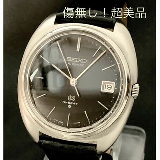 Grand Seiko - グランドセイコー 5645-7000 黒文字盤 OH済 傷 Grand Seiko - グランドセイコー 5645-7000 黒文字盤 OH済 傷