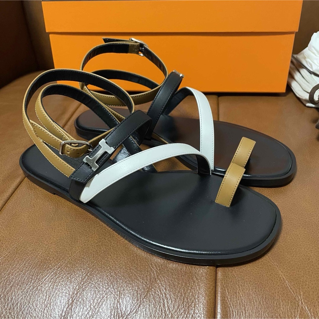 HERMES - エルメス サンダル アルモニ 36.5の通販 by syys HERMES - エルメス サンダル アルモニ 36.5の通販 by syys
