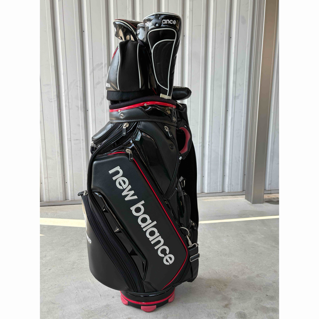 new balance golf - ニューバランス 6点セット キャディバッグ new balance golf - ニューバランス 6点セット キャディバッグ