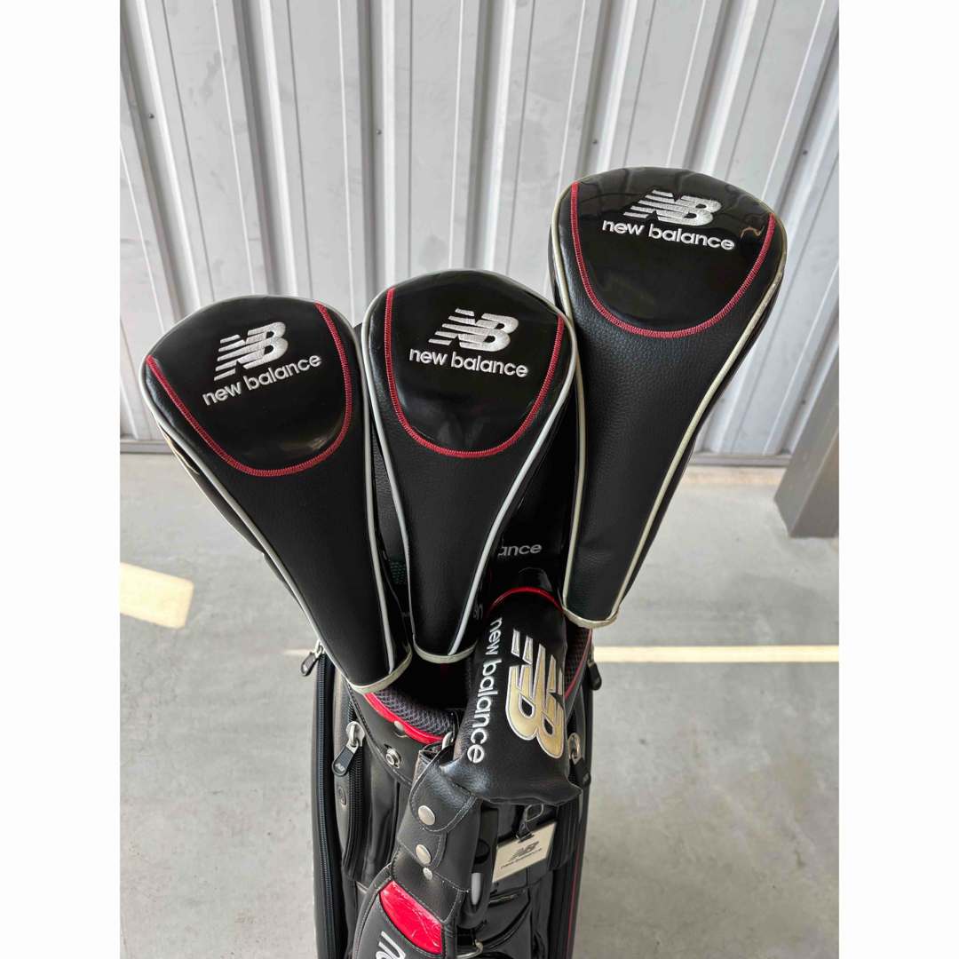 new balance golf - ニューバランス 6点セット キャディバッグ new balance golf - ニューバランス 6点セット キャディバッグ
