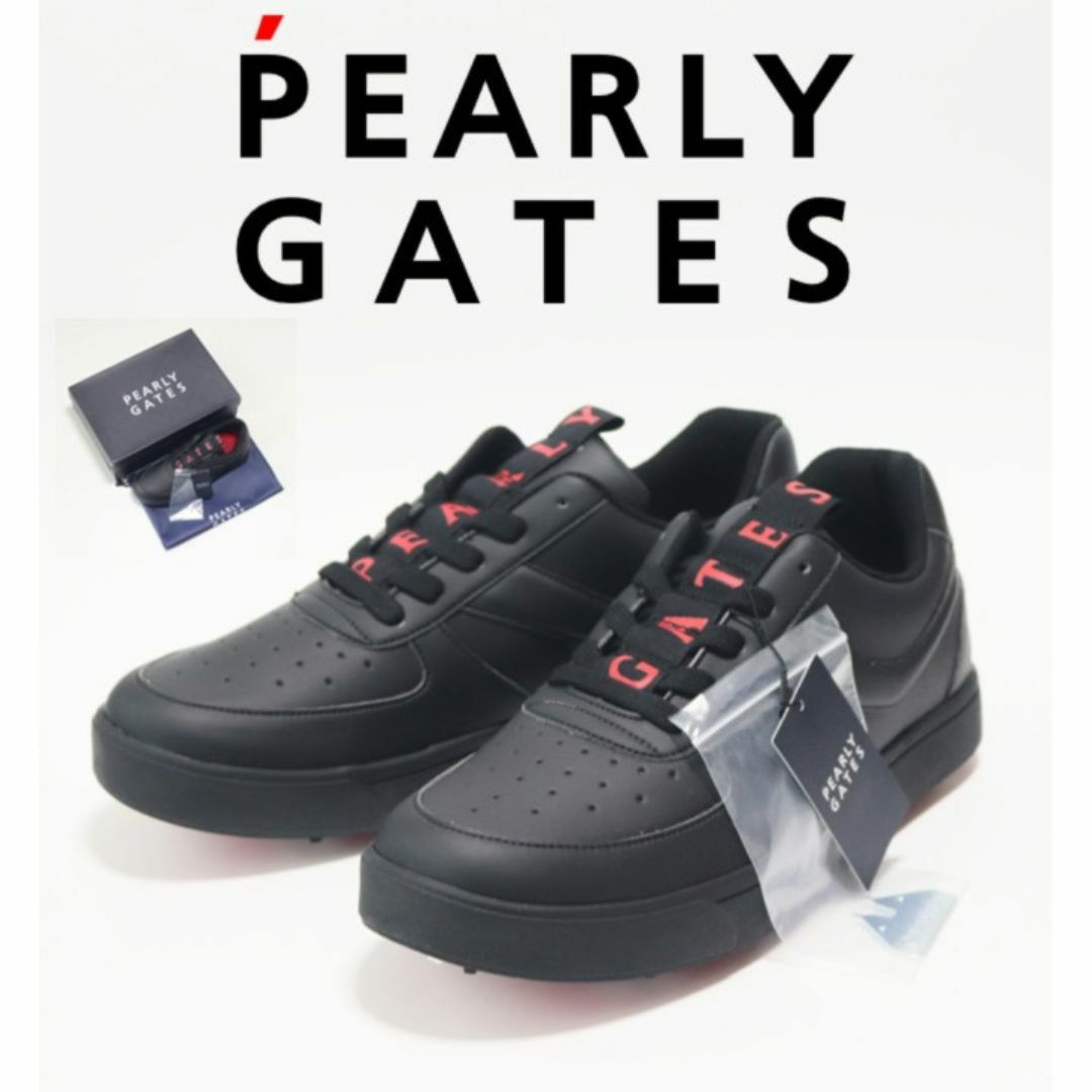PEARLY GATES - 新品箱タグ付き【パーリーゲイツ】メゾンロゴ PEARLY GATES - 新品箱タグ付き【パーリーゲイツ】メゾンロゴ