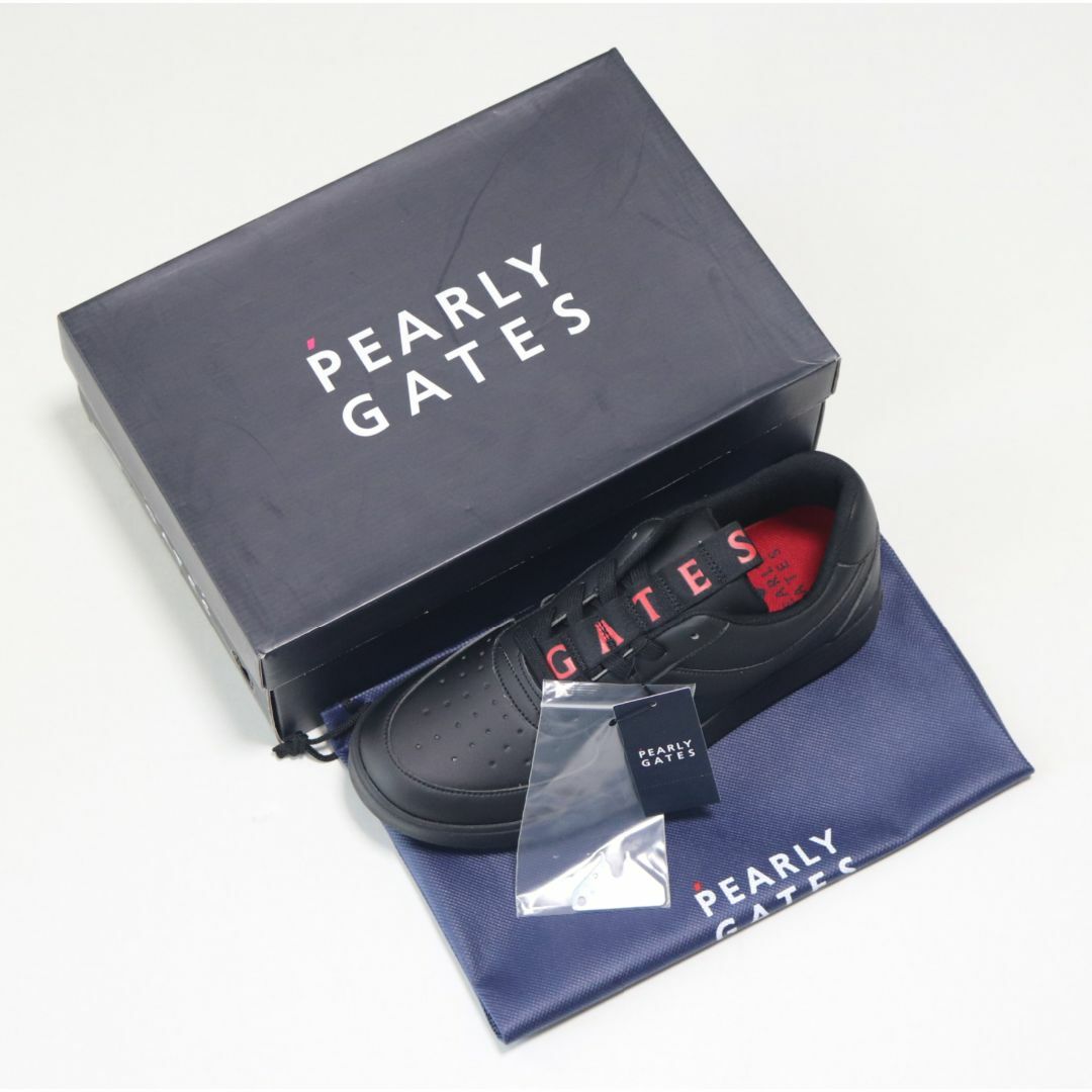 PEARLY GATES - 新品箱タグ付き【パーリーゲイツ】メゾンロゴ PEARLY GATES - 新品箱タグ付き【パーリーゲイツ】メゾンロゴ