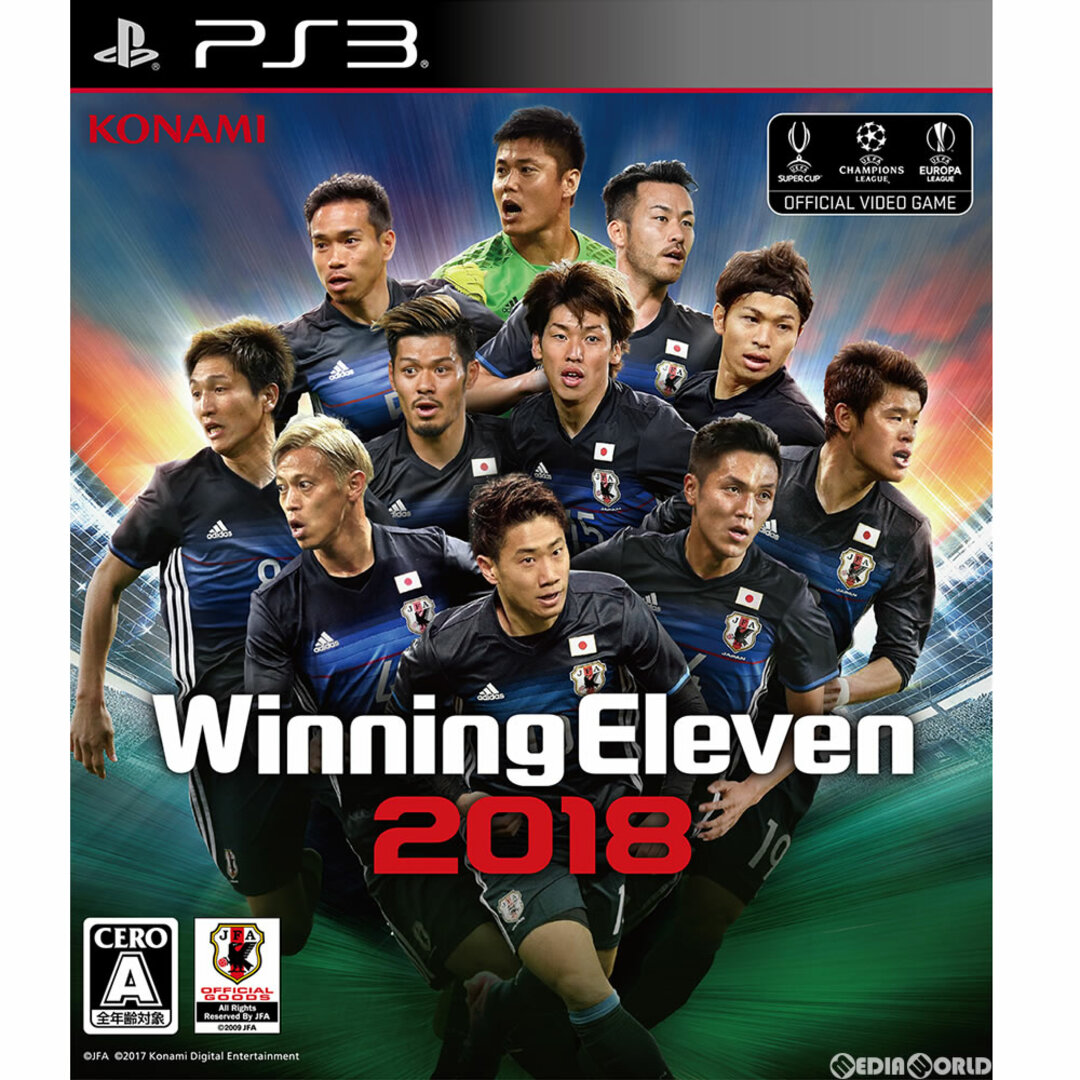 PS3ソフト ウイニングイレブン2018(Winning Eleven 2018 / ウイイレ2018) コナミデジタルエンタテインメント エンタメ/ホビーのゲームソフト/ゲーム機本体(家庭用ゲームソフト)の商品写真