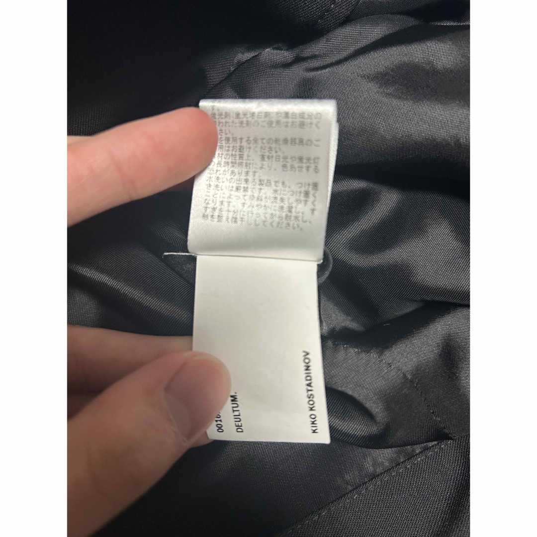 KIKO KOSTADINOV - kiko kostadinov 24ss tonino jacketの通販 KIKO KOSTADINOV - kiko kostadinov 24ss tonino jacketの通販