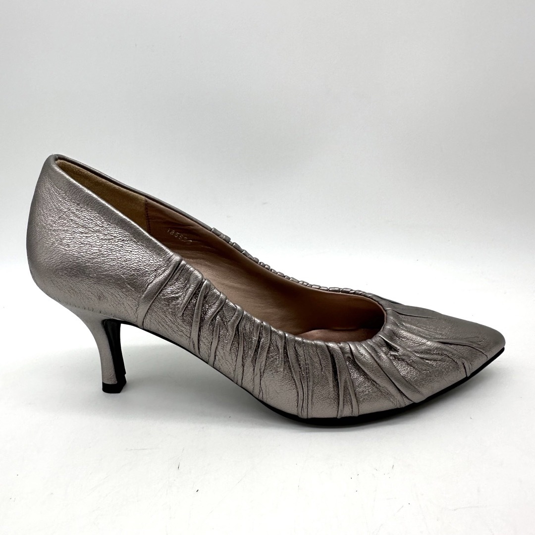 GINZA Kanematsu - 〈美品〉GINZA Kanematsu 【22cm】ギャザー GINZA Kanematsu - 〈美品〉GINZA Kanematsu 【22cm】ギャザー