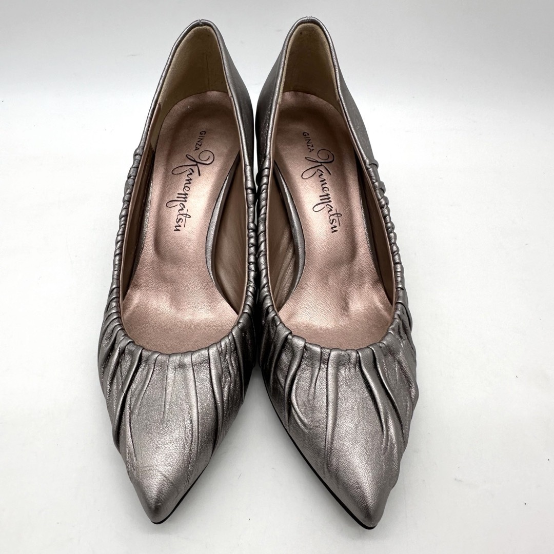 GINZA Kanematsu - 〈美品〉GINZA Kanematsu 【22cm】ギャザー GINZA Kanematsu - 〈美品〉GINZA Kanematsu 【22cm】ギャザー