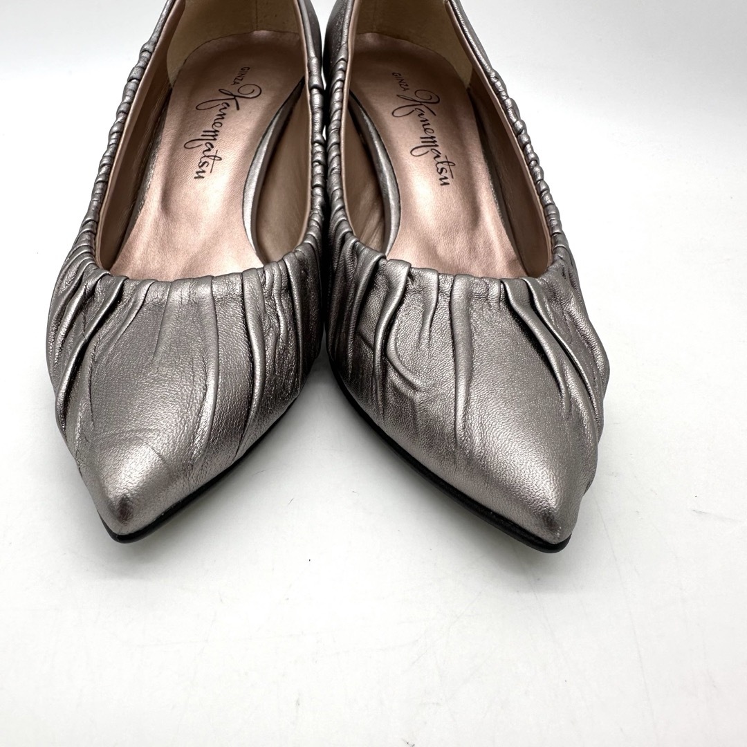 GINZA Kanematsu - 〈美品〉GINZA Kanematsu 【22cm】ギャザー GINZA Kanematsu - 〈美品〉GINZA Kanematsu 【22cm】ギャザー