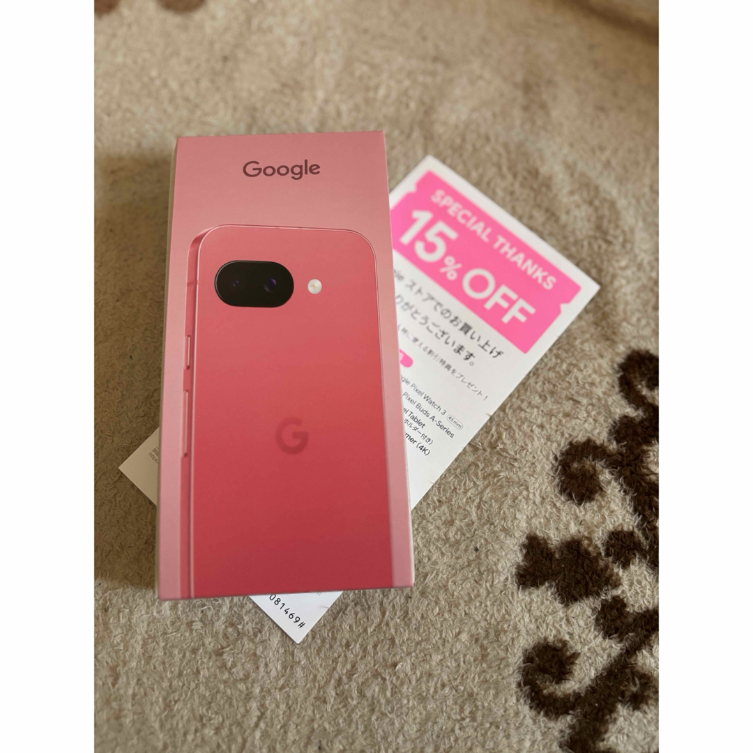 新品未開封 pixel9a SIMフリー 128GB Peony おまけ付きの通販 by 新品未開封 pixel9a SIMフリー 128GB Peony おまけ付きの通販 by
