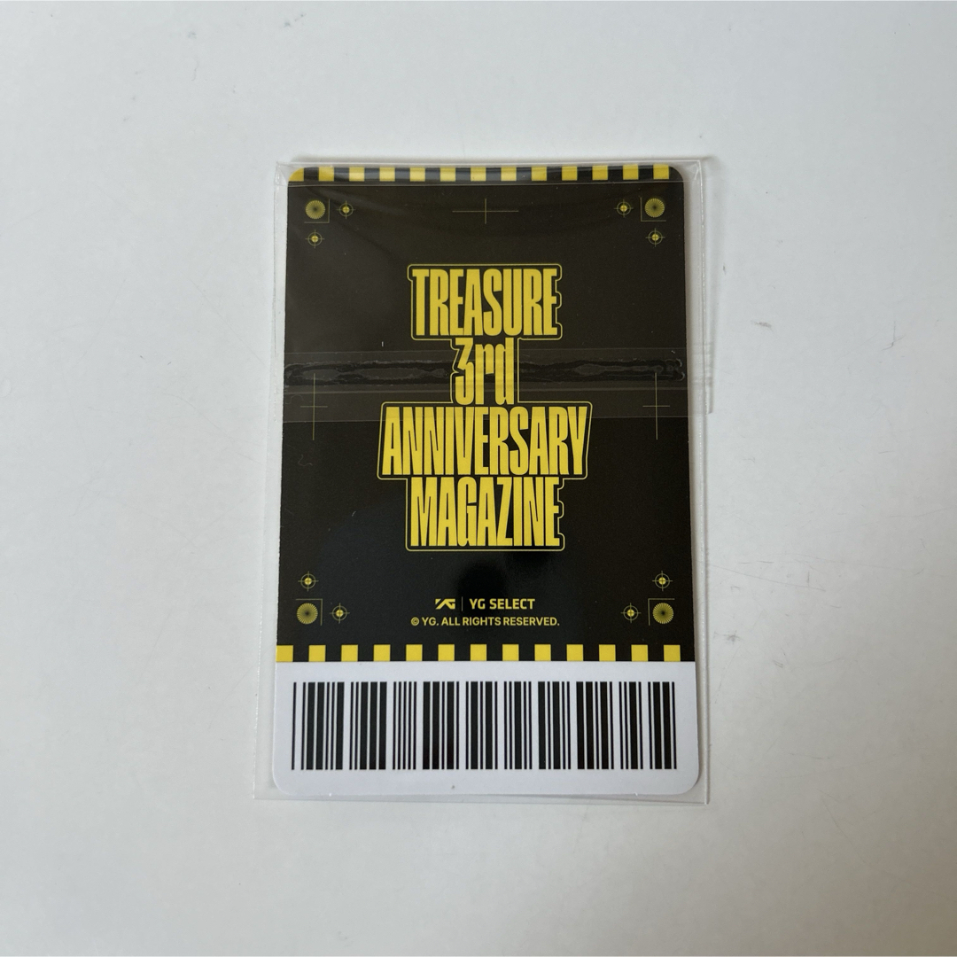 TREASURE - TREASURE ドヨン 3周年マガジン YG select 特典 TREASURE - TREASURE ドヨン 3周年マガジン YG select 特典