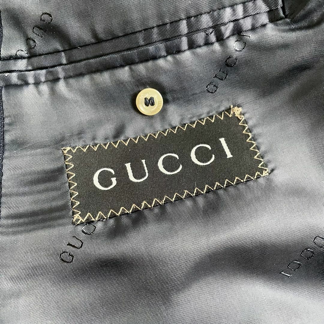 GUCCI - 【GUCCI】 ビンテージ 6B ダブル テーラード ジャケット GUCCI - 【GUCCI】 ビンテージ 6B ダブル テーラード ジャケット