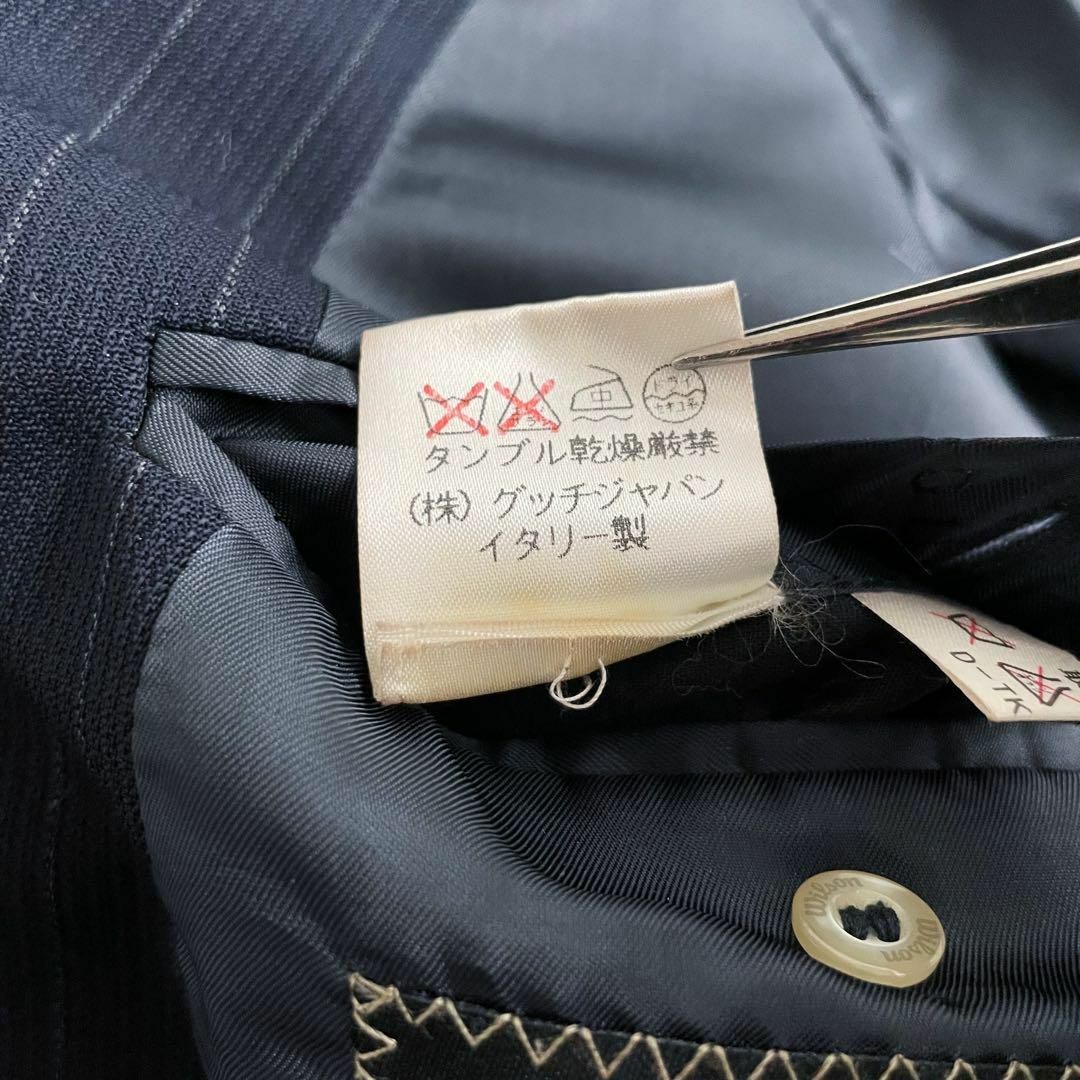 GUCCI - 【GUCCI】 ビンテージ 6B ダブル テーラード ジャケット GUCCI - 【GUCCI】 ビンテージ 6B ダブル テーラード ジャケット