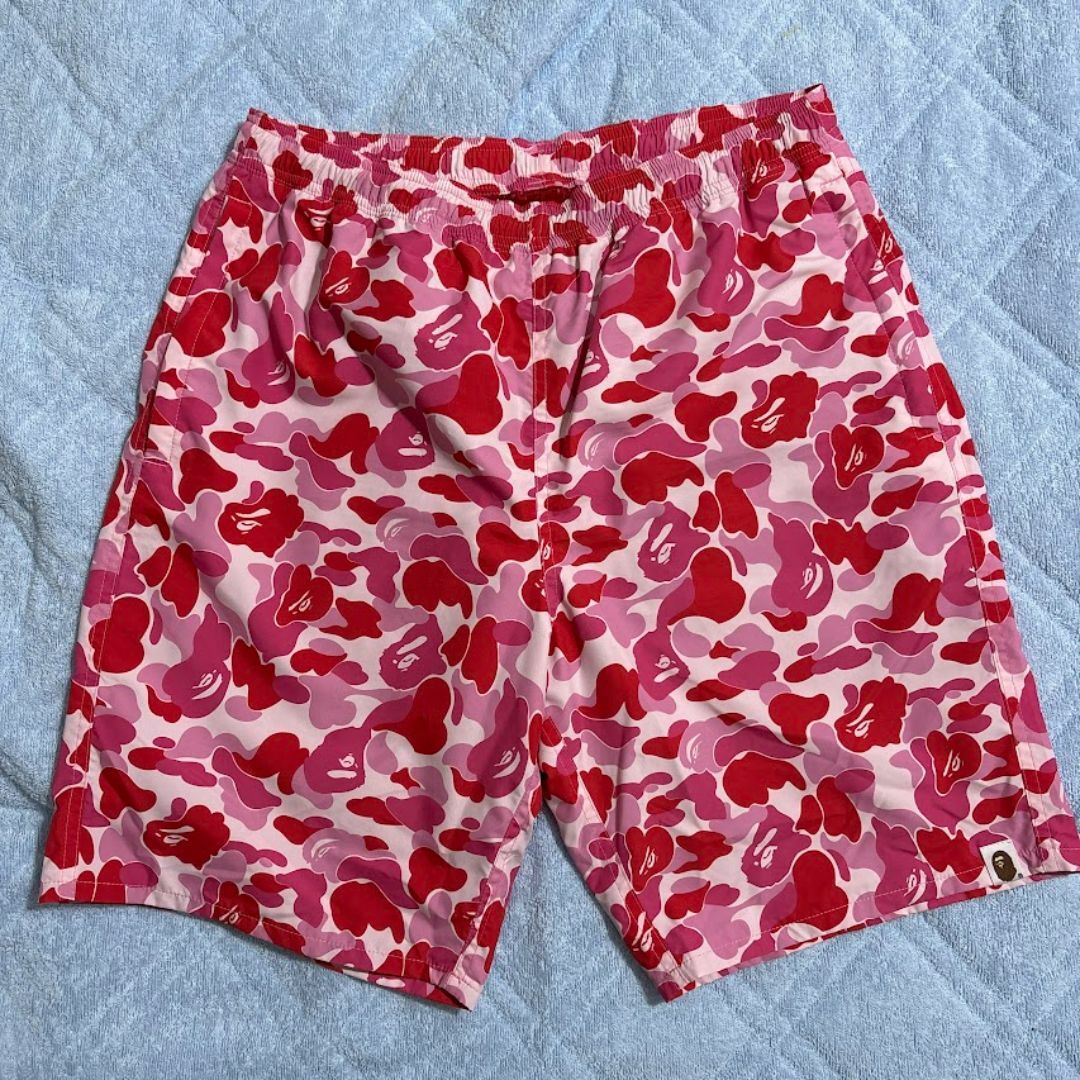 A BATHING APE - Bape abc camo pink shorts ショートパンツ A BATHING APE - Bape abc camo pink shorts ショートパンツ