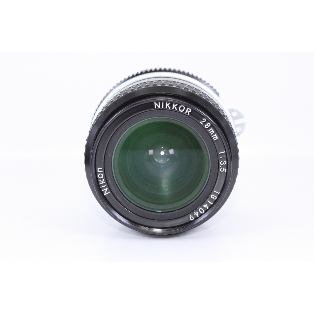Nikon - NIKON Ai NIKKOR 28mm F3.5 動作正常 曇りあり#455の Nikon - NIKON Ai NIKKOR 28mm F3.5 動作正常 曇りあり#455の