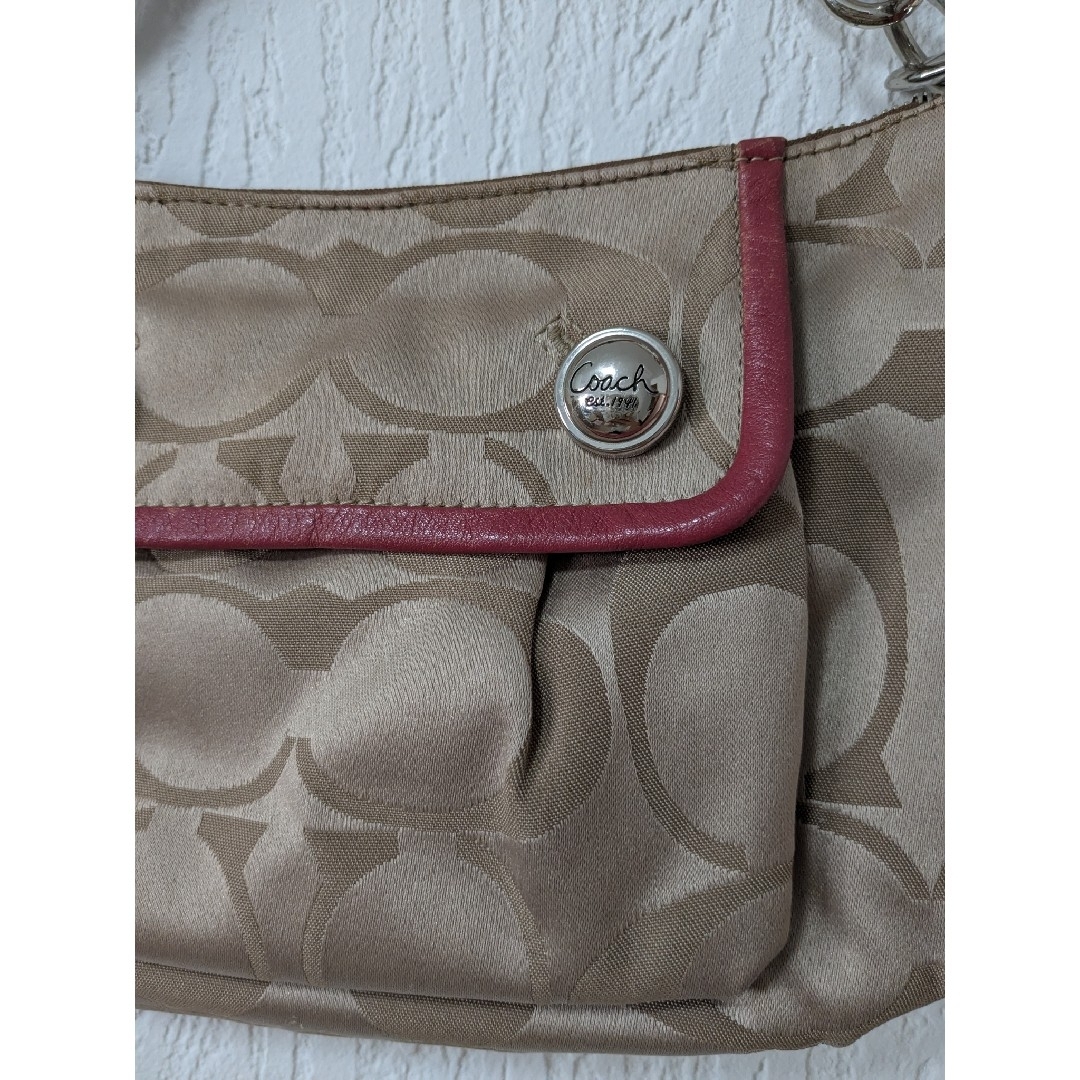 COACH - COACH ショルダーバッグ ピンクベージュの通販 by COACH - COACH ショルダーバッグ ピンクベージュの通販 by