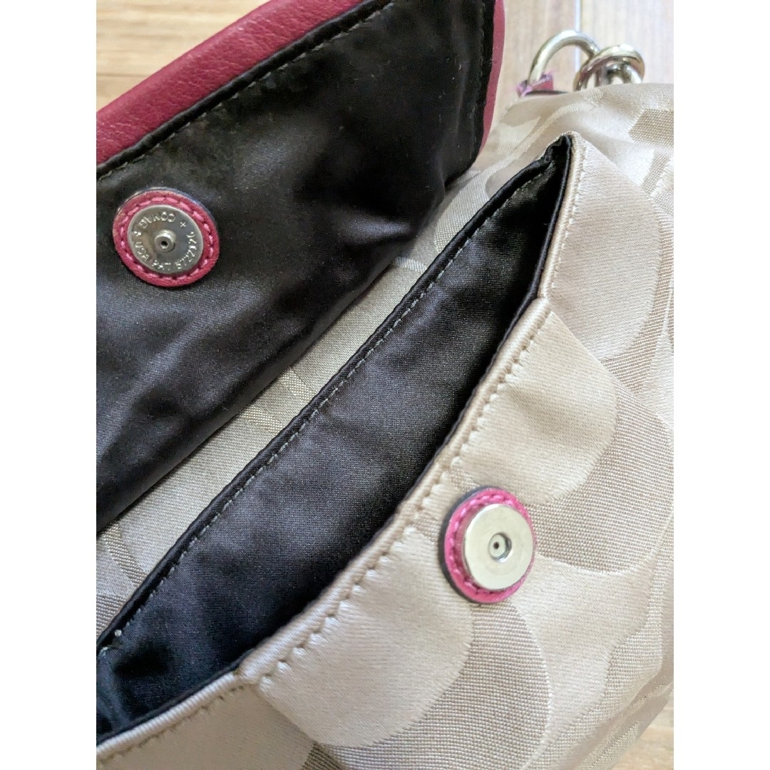 COACH - COACH ショルダーバッグ ピンクベージュの通販 by COACH - COACH ショルダーバッグ ピンクベージュの通販 by