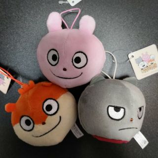 3点セット】スタジオUG にしむらゆうじ フェイスマスコットの 3点セット】スタジオUG にしむらゆうじ フェイスマスコットの