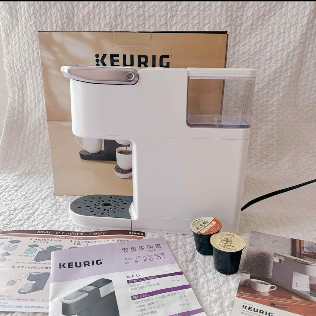 KEURIG - キューリグ コーヒーメーカー keurig KB-01の通販 by KEURIG - キューリグ コーヒーメーカー keurig KB-01の通販 by