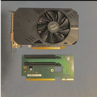 FUJITSU専用 GTX1050Ti & ライザーカードPCIe x16/x4の通販|ラクマ FUJITSU専用 GTX1050Ti & ライザーカードPCIe x16/x4の通販|ラクマ