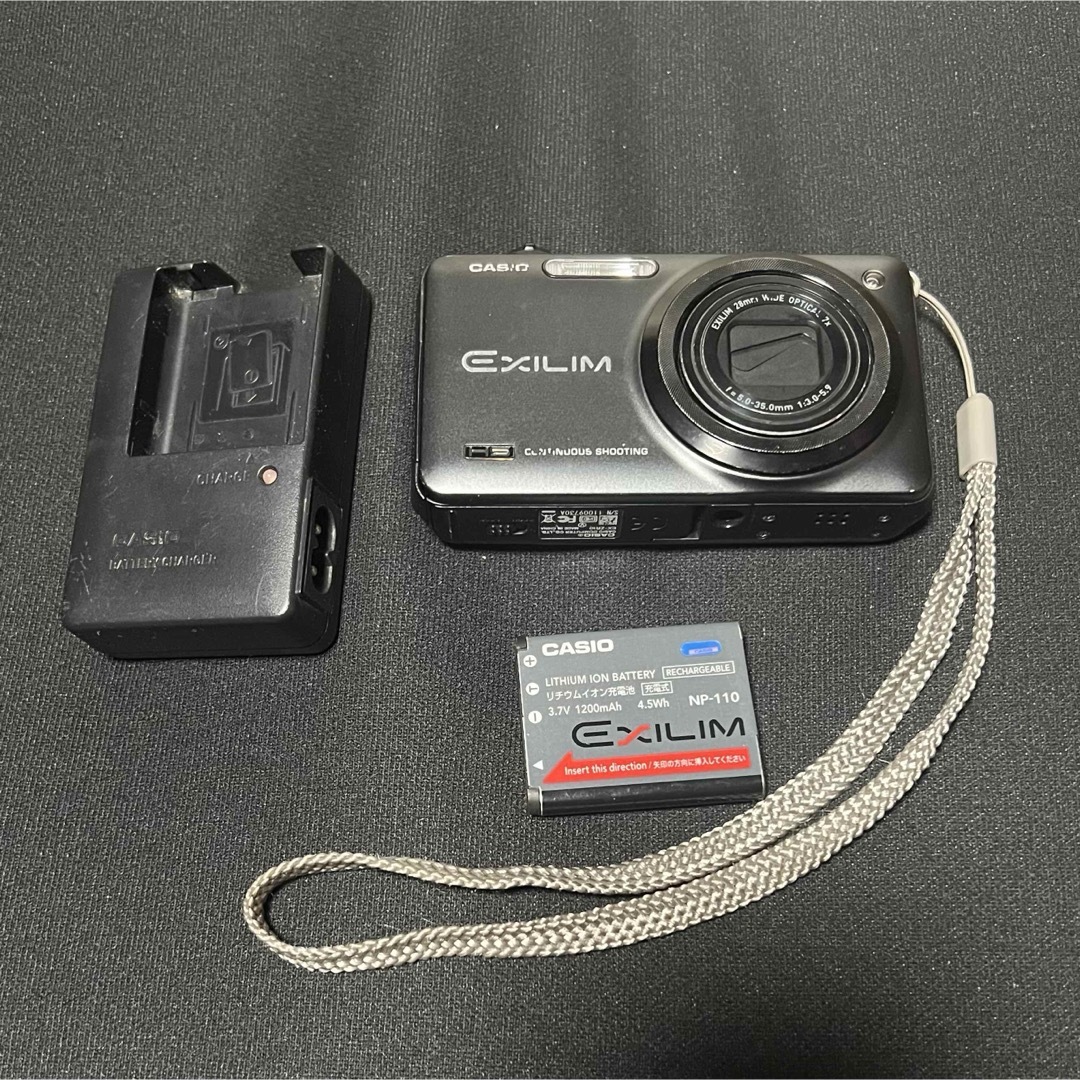 CASIO - CASIO EXILIM EX-ZR10 コンパクトデジタルカメラ の通販 CASIO - CASIO EXILIM EX-ZR10 コンパクトデジタルカメラ の通販