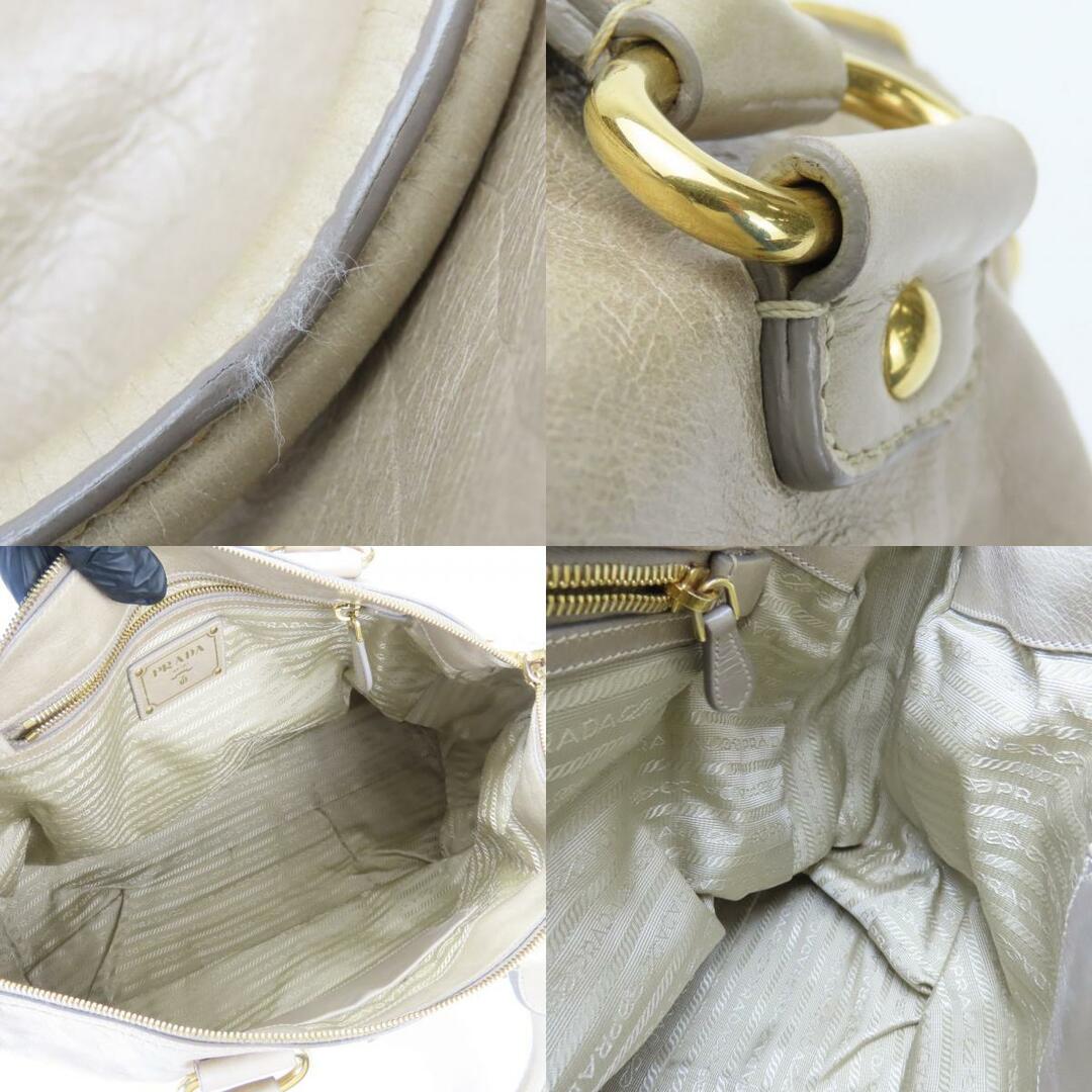 PRADA - 【中古】 プラダ ハンドバッグ BL0678 三角ロゴプレート PRADA - 【中古】 プラダ ハンドバッグ BL0678 三角ロゴプレート