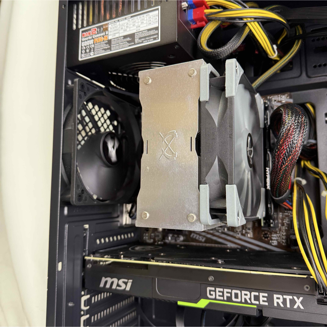 新品ケースゲーミングPC Vega 56/Ryzen 5/新品SSD 1TB STORM ストーム ゲーミングPC Ryzen5-5600/DDR4-16GB/SSD1TB