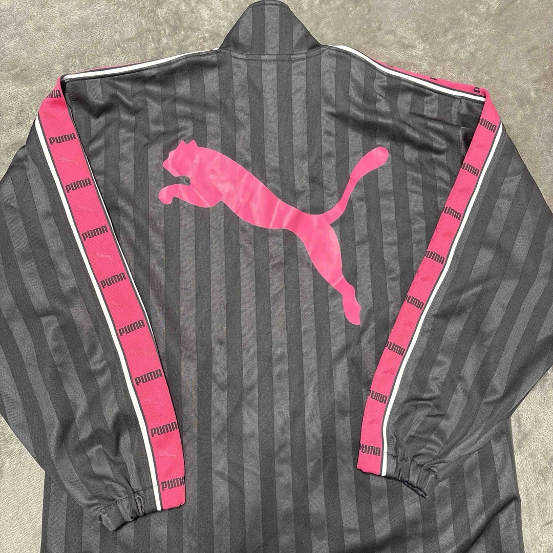 PUMA - 【廃盤商品】PUMA プーマ ジャージ上 ピンク y2k 平成 PUMA - 【廃盤商品】PUMA プーマ ジャージ上 ピンク y2k 平成