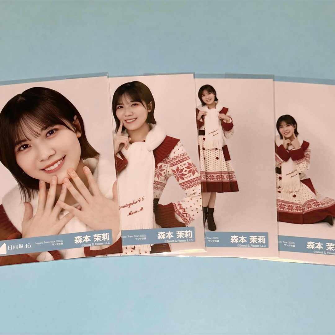 日向坂46 森本茉莉 サンタ衣装 生写真 コンプ エンタメ/ホビーのタレントグッズ(アイドルグッズ)の商品写真