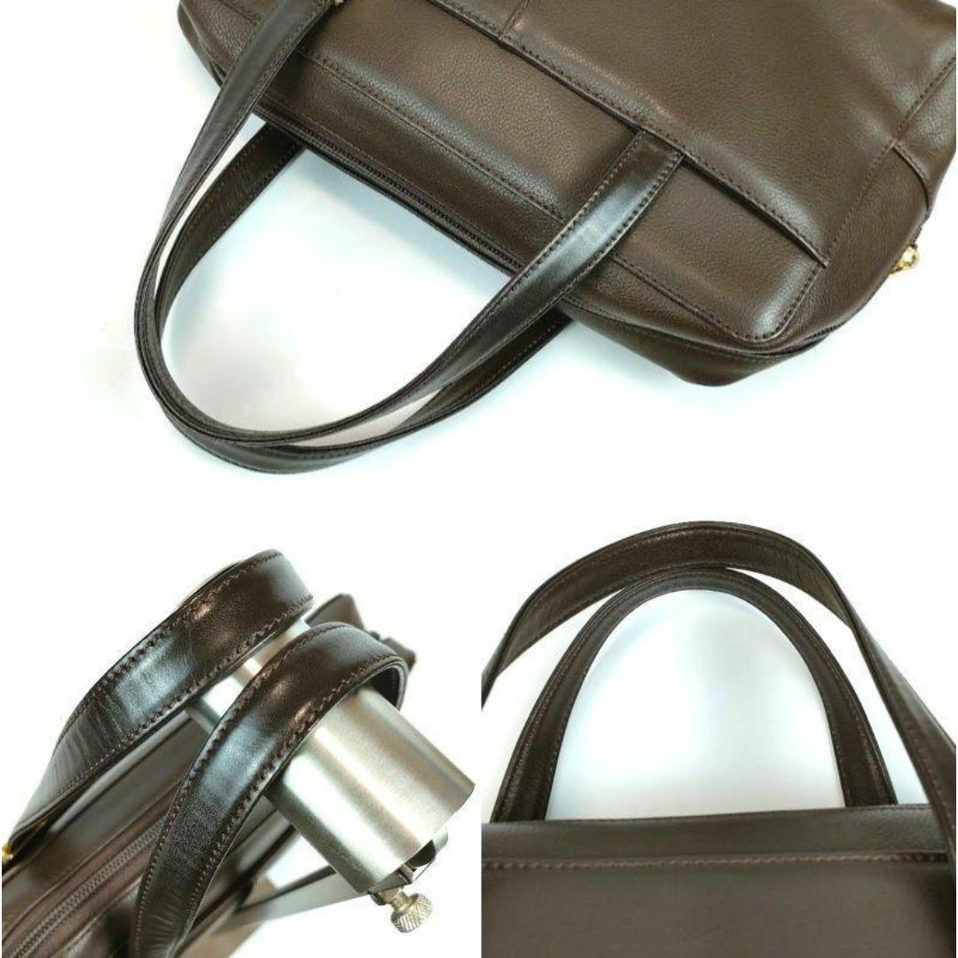 BURBERRY - 極美品 バーバリー 本革 ハンドバッグ ミニボストン BURBERRY - 極美品 バーバリー 本革 ハンドバッグ ミニボストン