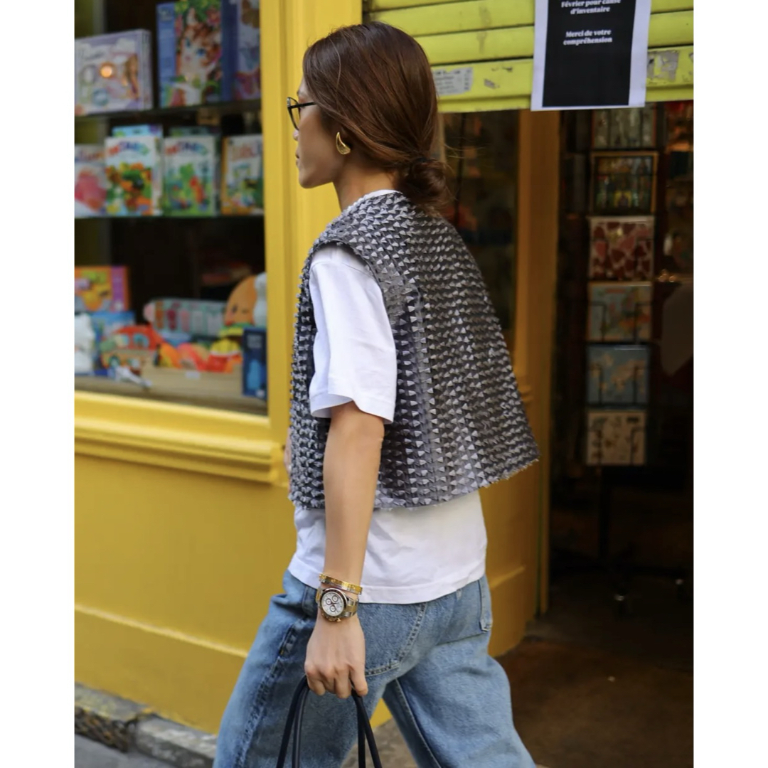 GYPSOPHILA - 【新品】Gypsohila ジプソフィア Crystal Gilet GYPSOPHILA - 【新品】Gypsohila ジプソフィア Crystal Gilet