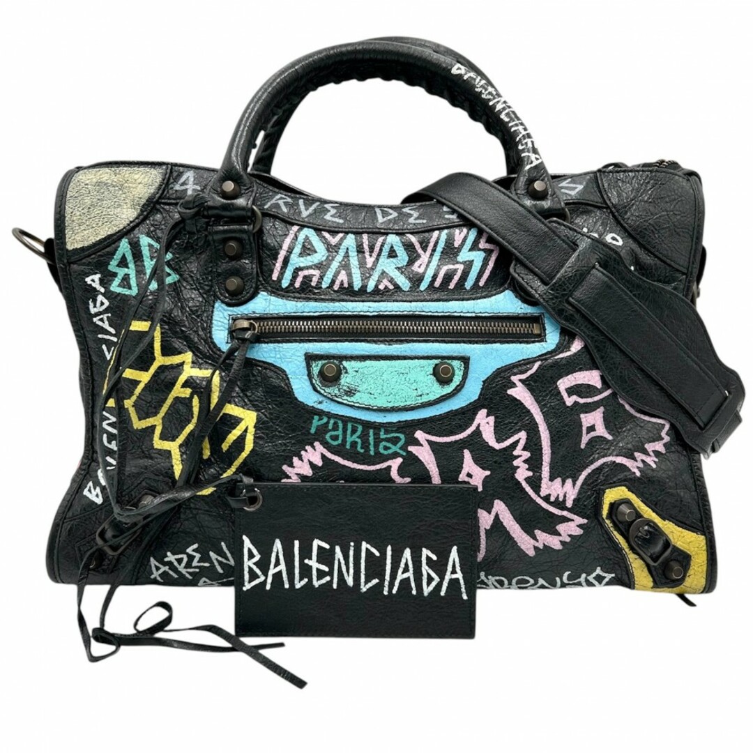 BALENCIAGA - BALENCIAGA バレンシアガ 2WAY グラフィティ BALENCIAGA - BALENCIAGA バレンシアガ 2WAY グラフィティ