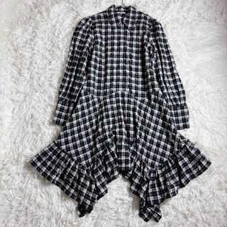 GANNI - ☆新品 未使用 GANNI カシュクール ストライプ シャツ GANNI - ☆新品 未使用 GANNI カシュクール ストライプ シャツ
