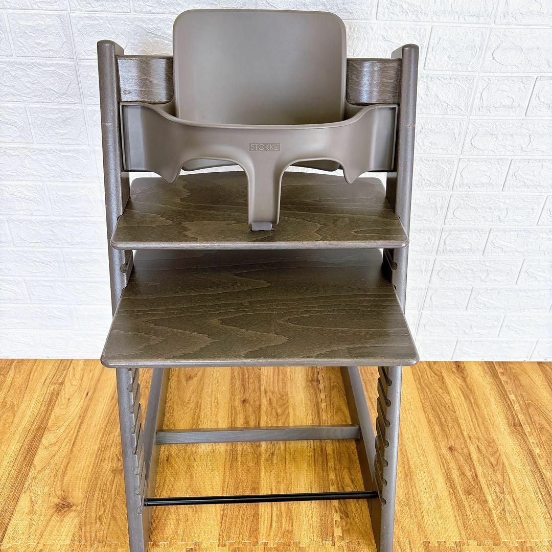 Stokke - 美品 ストッケ トリップトラップグレー V3 ベビー Stokke - 美品 ストッケ トリップトラップグレー V3 ベビー