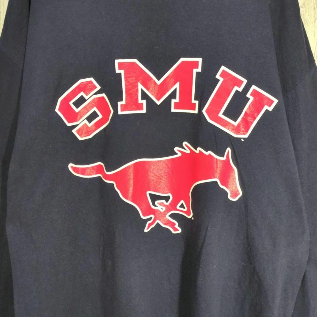 Champion - Champion SMU ロンT カレッジ USA古着 アメカジ Champion - Champion SMU ロンT カレッジ USA古着 アメカジ