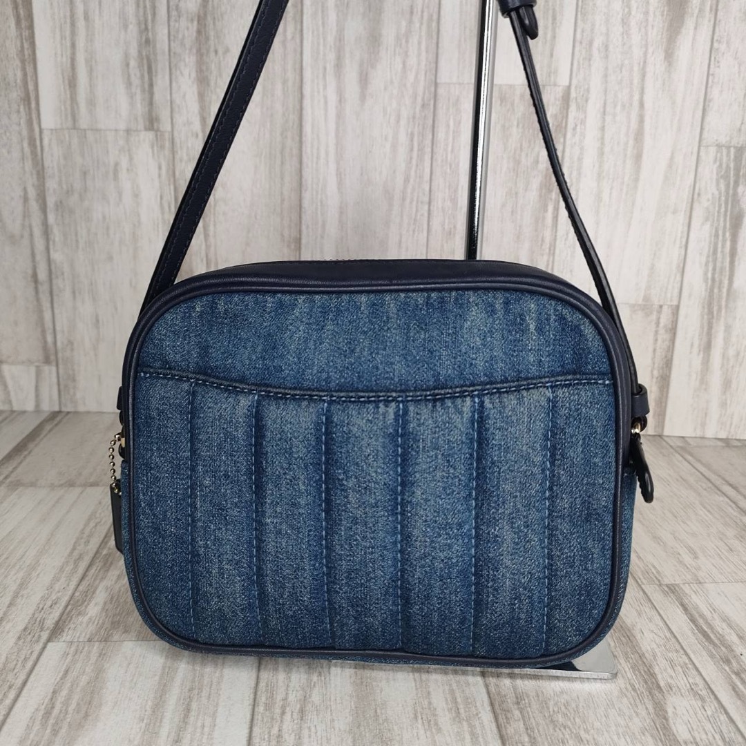 COACH - 60 COACH コーチ デニム ショルダーバッグ の通販 by P COACH - 60 COACH コーチ デニム ショルダーバッグ の通販 by P