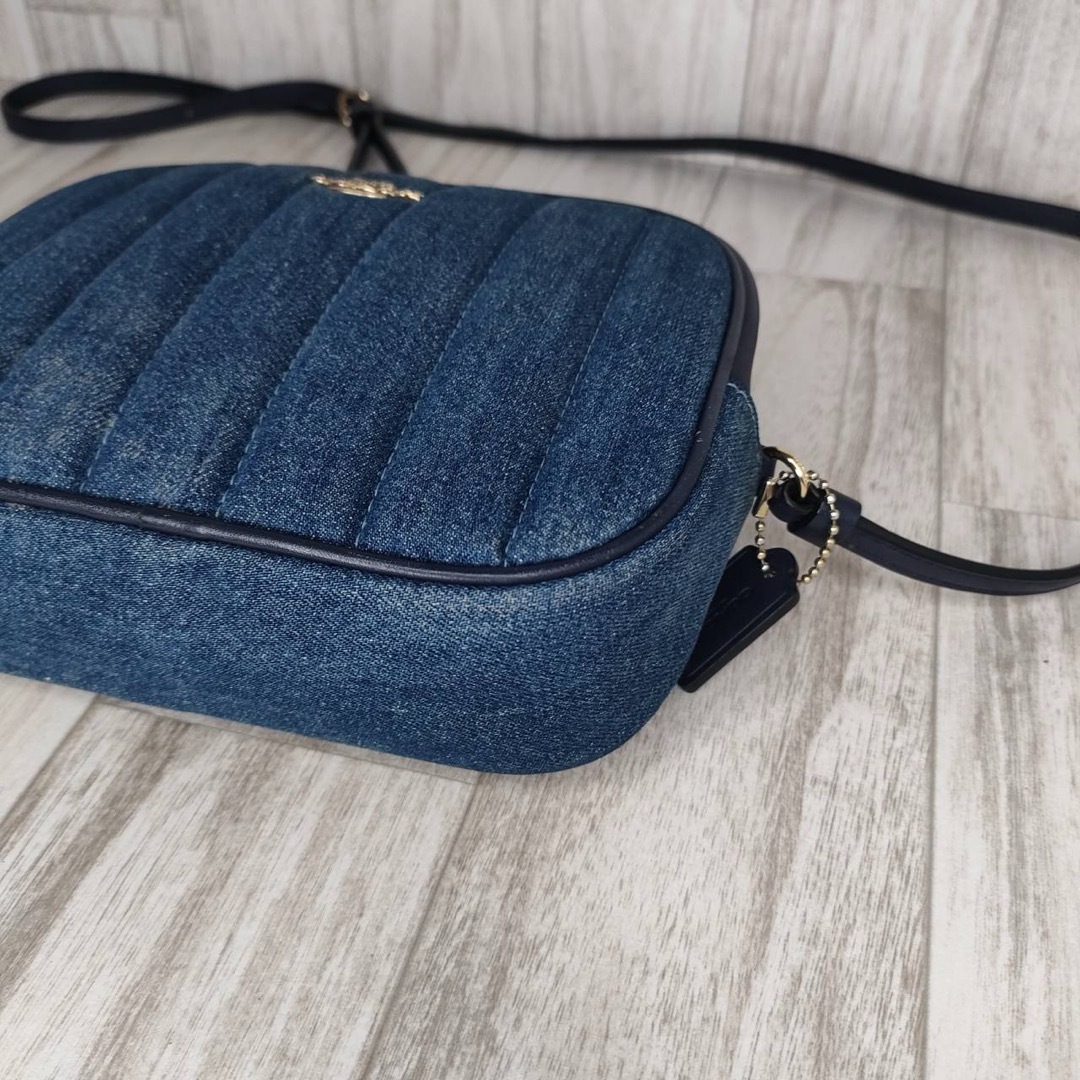 COACH - 60 COACH コーチ デニム ショルダーバッグ の通販 by P COACH - 60 COACH コーチ デニム ショルダーバッグ の通販 by P