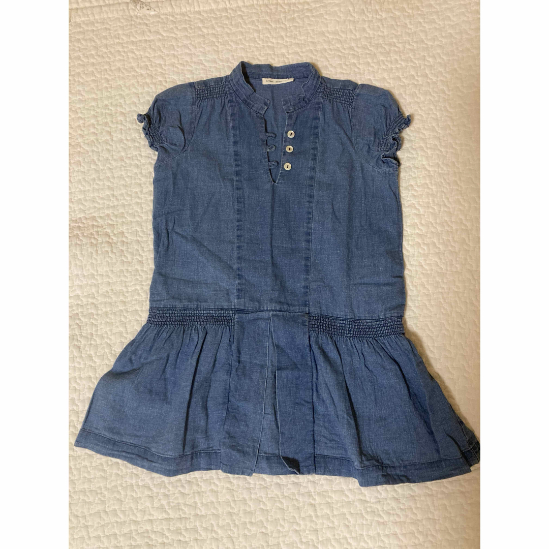 SOOR PLOOM - SOOR PLOOM デニム 半袖ワンピース 6yの通販 by SOOR PLOOM - SOOR PLOOM デニム 半袖ワンピース 6yの通販 by