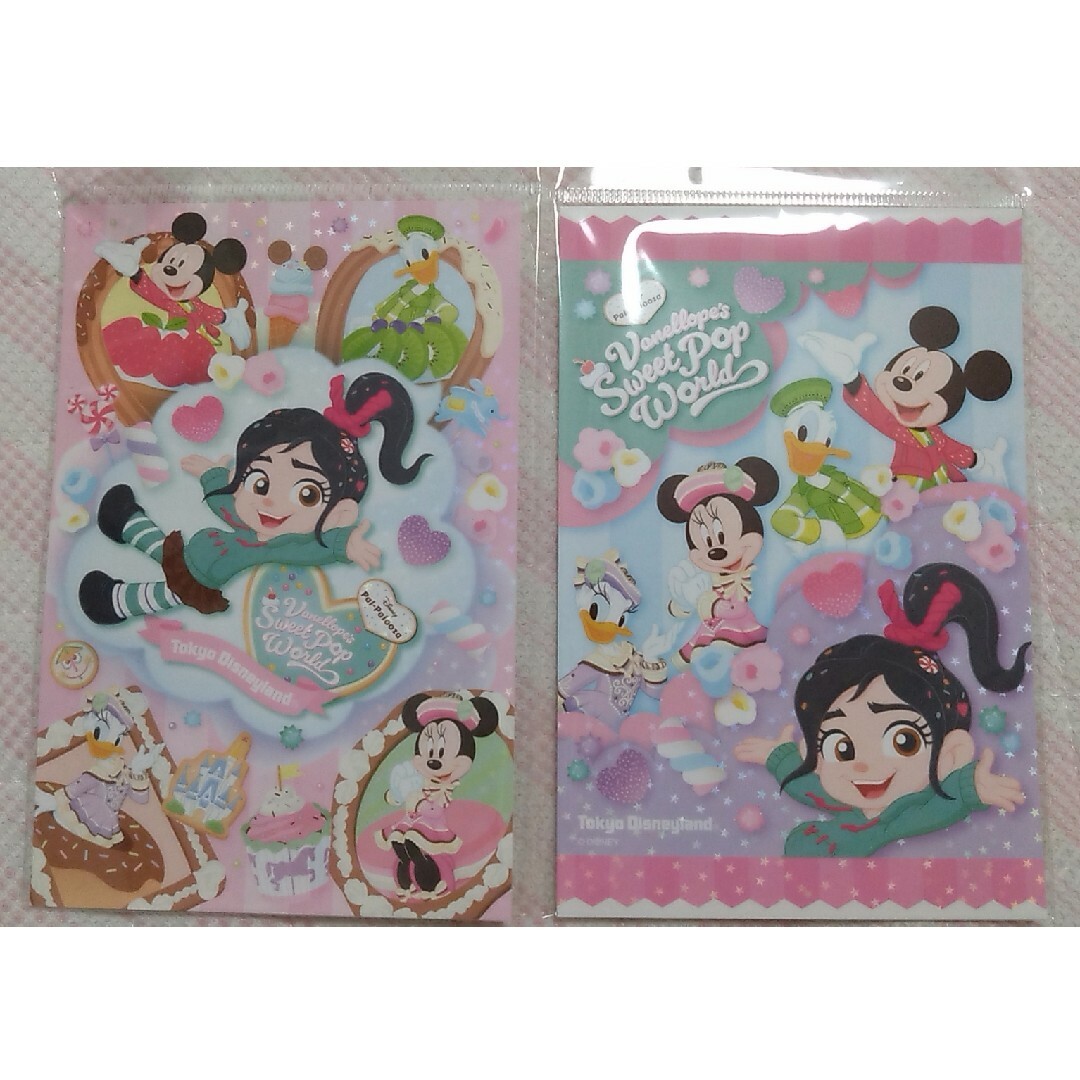 Disney(ディズニー)のヴァネロペ ポストカード ポスカ ディズニー パルパル パルパルーザ ヴァネパル エンタメ/ホビーのおもちゃ/ぬいぐるみ(キャラクターグッズ)の商品写真