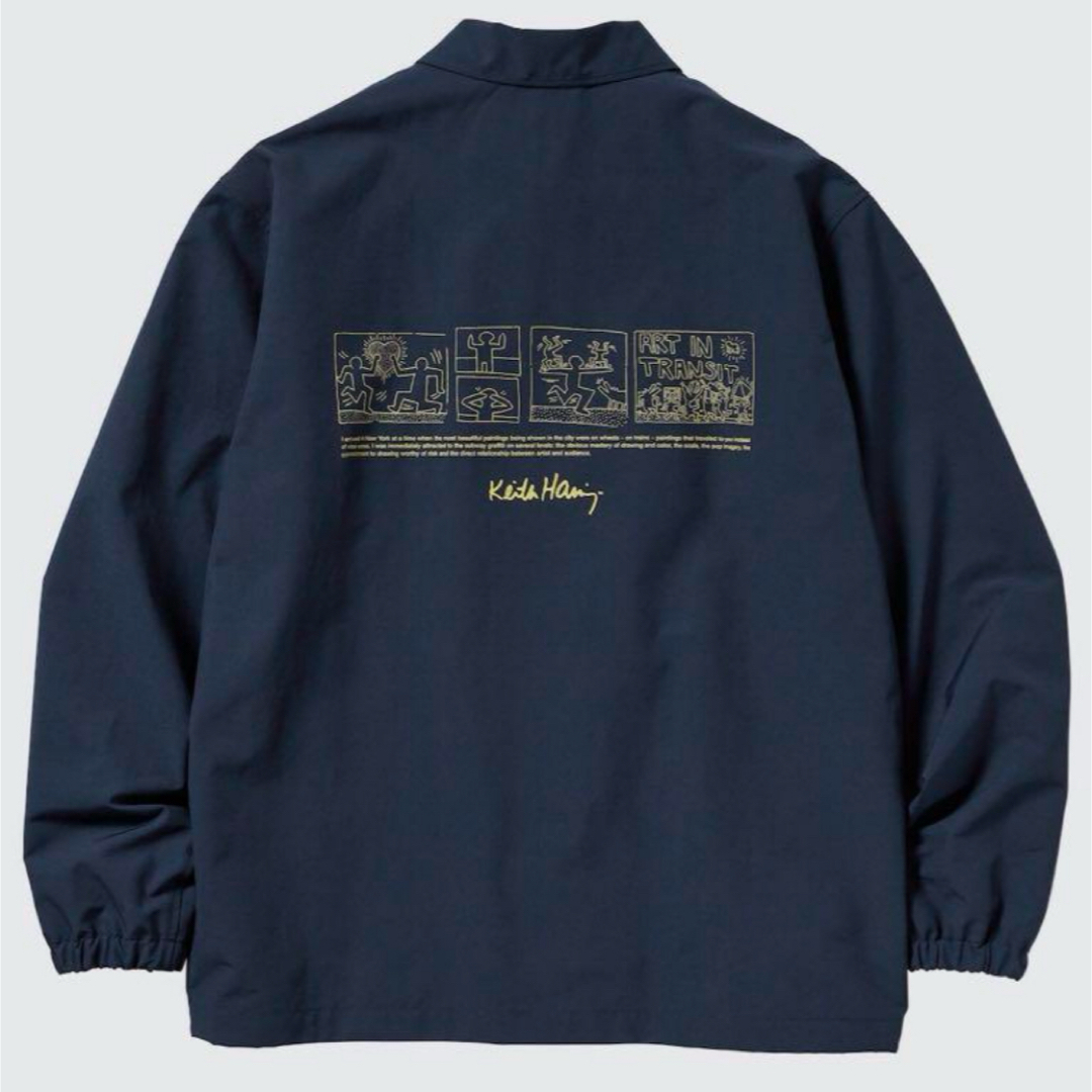 UNIQLO - UNIQLO キースヘリング コラボ コーチジャケット UNIQLO - UNIQLO キースヘリング コラボ コーチジャケット