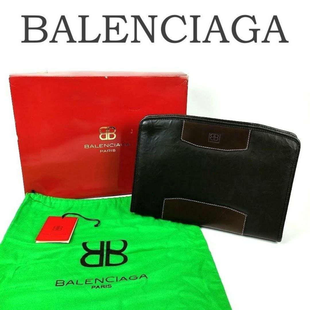 BALENCIAGA - 極美品 BALENCIAGA バレンシアガ クラッチバッグ BALENCIAGA - 極美品 BALENCIAGA バレンシアガ クラッチバッグ