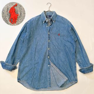 POLO RALPH LAUREN - XL ほぼ新品 ポロ ラルフローレン ヘミング POLO RALPH LAUREN - XL ほぼ新品 ポロ ラルフローレン ヘミング
