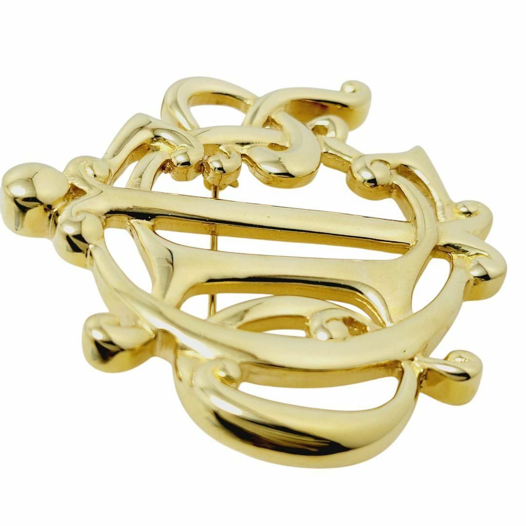 Christian Dior - 【美品】Christian Dior ブローチ 旧ロゴ Christian Dior - 【美品】Christian Dior ブローチ 旧ロゴ