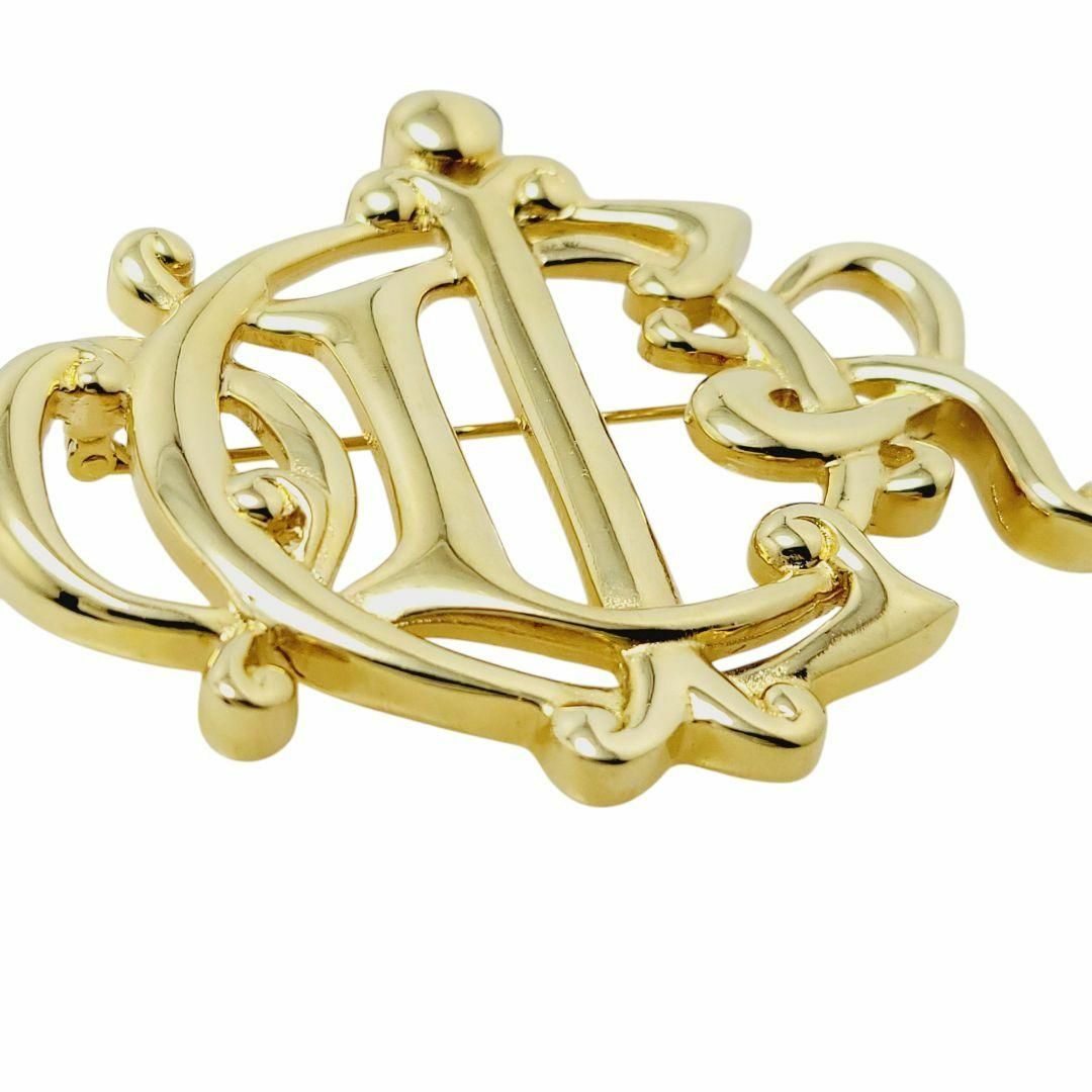 Christian Dior - 【美品】Christian Dior ブローチ 旧ロゴ Christian Dior - 【美品】Christian Dior ブローチ 旧ロゴ