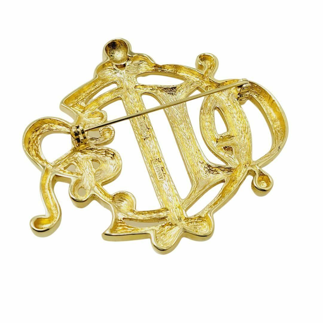 Christian Dior - 【美品】Christian Dior ブローチ 旧ロゴ Christian Dior - 【美品】Christian Dior ブローチ 旧ロゴ